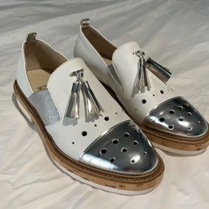 Unique Genuine leather shoes / made in Italy / NEW
